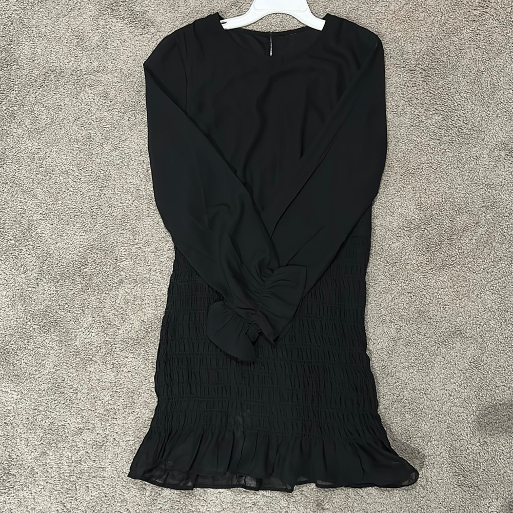 black dress